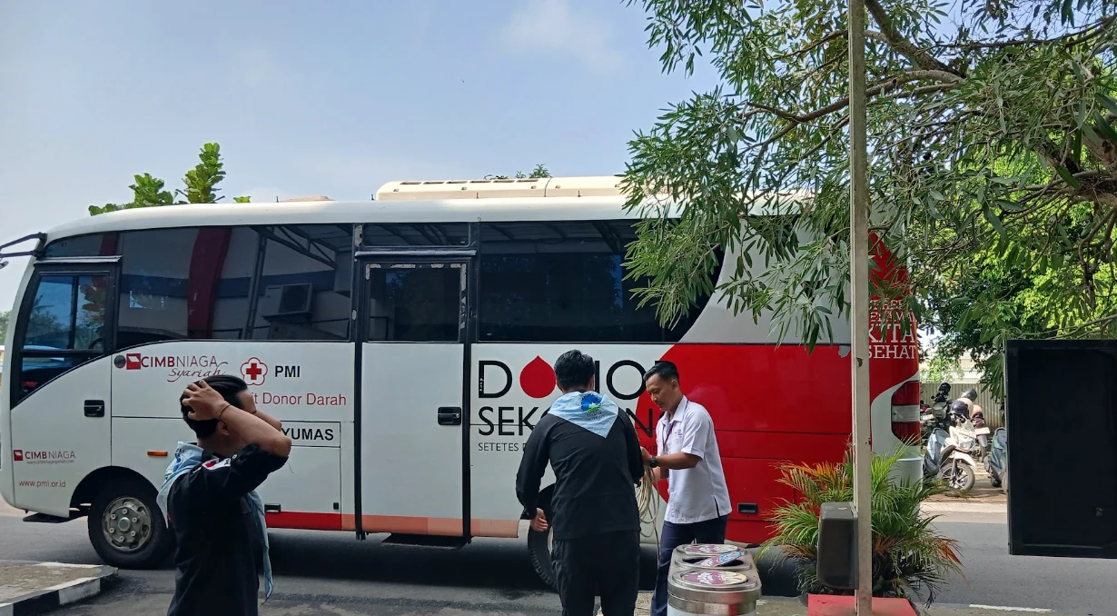 Aksi Donor Darah sebagai wujud kepedulian sosial dan kontribusi nyata dalam membantu memenuhi kebutuhan stok darah bagi masyarakat.