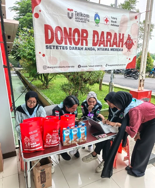 Aksi Donor Darah sebagai wujud kepedulian sosial dan kontribusi nyata dalam membantu memenuhi kebutuhan stok darah bagi masyarakat.