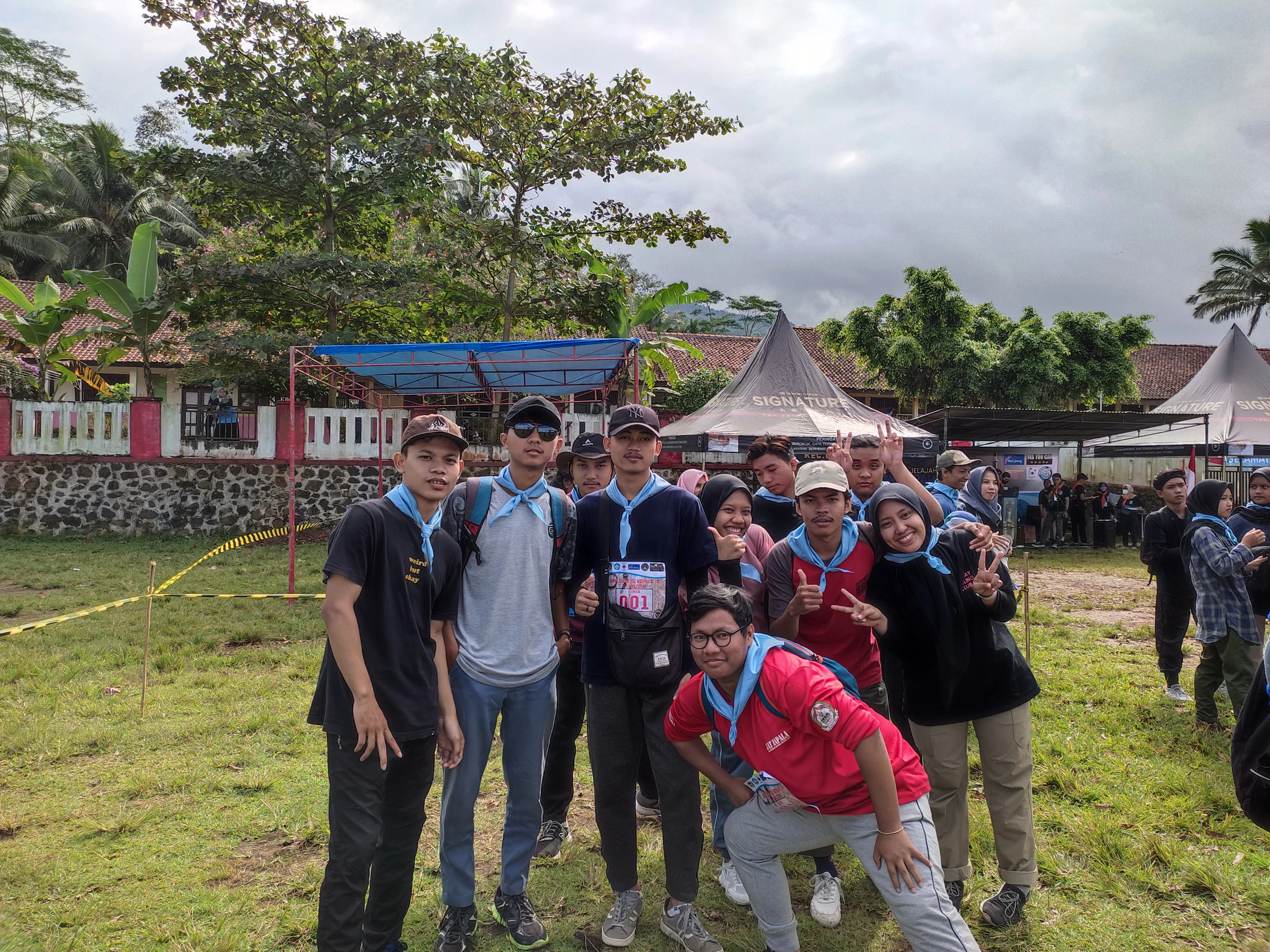 Dokumentasi kegiatan Lomba Jelajah Desa Wikupala ke-IX