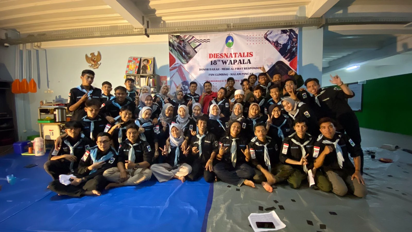 Berikut beberapa potret kebersamaan anggota di acara HUT WAPALA XVIII📷