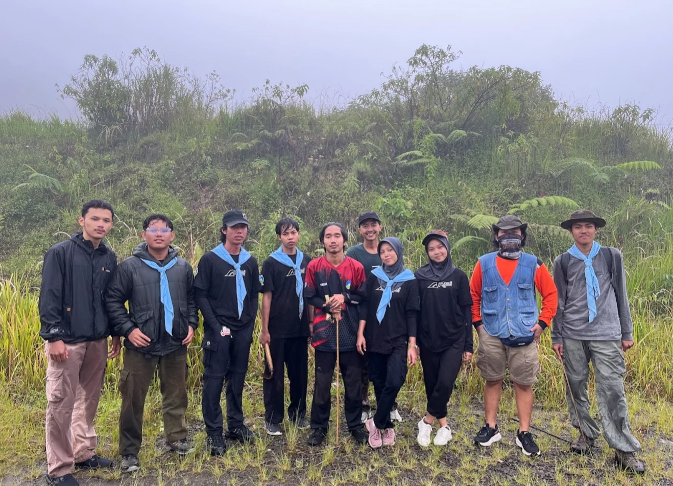Dokumentasi kegiatan penanaman pohon di Kaligua yang diadakan oleh Wipala Rescue